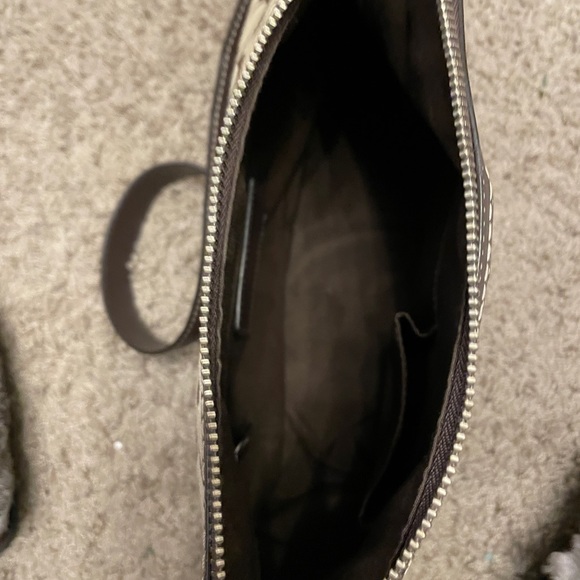 Coach Handbag, Brown with Silver hardware - Picture 3 of 5